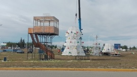 Municipio ya prepara el armado y encendido del árbol de navidad