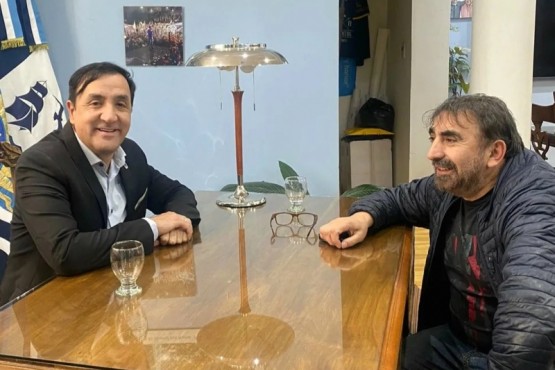 Grasso se reunió con el diputado electo Pedro Valenzuela