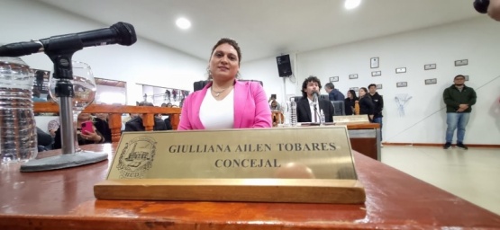 Giulliana Tobares: primera concejala trans de Río Gallegos