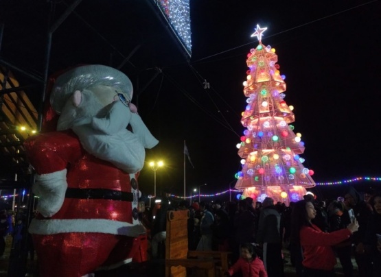 Río Gallegos se viste de Navidad