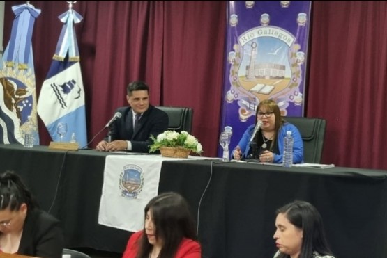 Martín Chávez, presidente del Concejo Deliberante de Río Gallegos.