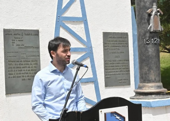 El gobernador de Chubut, Ignacio Torres. 