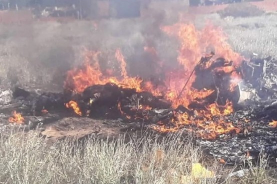 Se estrelló una avioneta y murieron los dos tripulantes