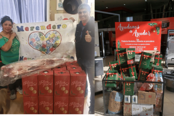 Navidad solidaria: el merendero Manos de Ayuda entregó 207 canastas