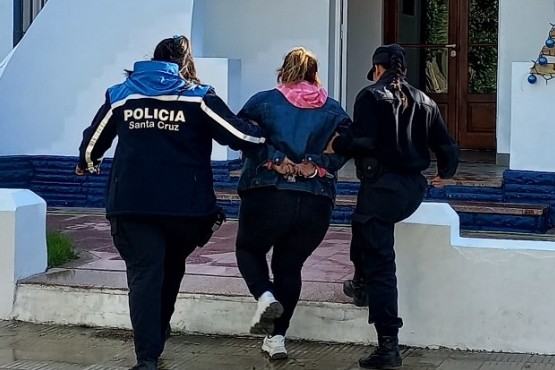 Detuvieron a una mujer que hurtó una mochila 