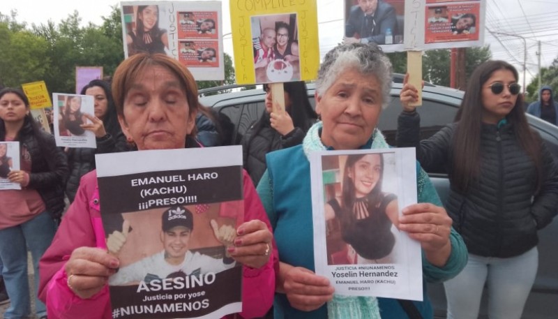 Reclamo de justicia por la muerte Yoselin Hernández