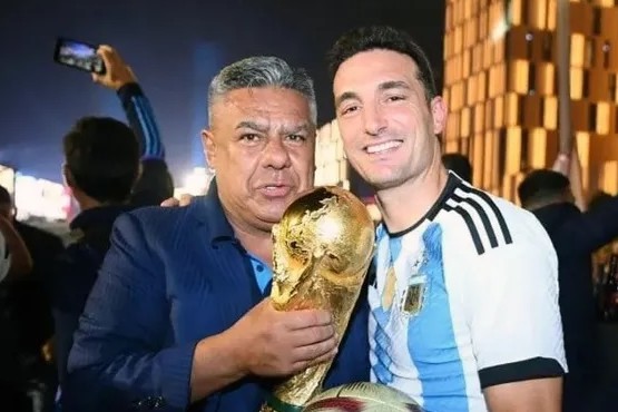 La foto de Tapia y Scaloni que da pistas sobre el futuro de la Selección Argentina
