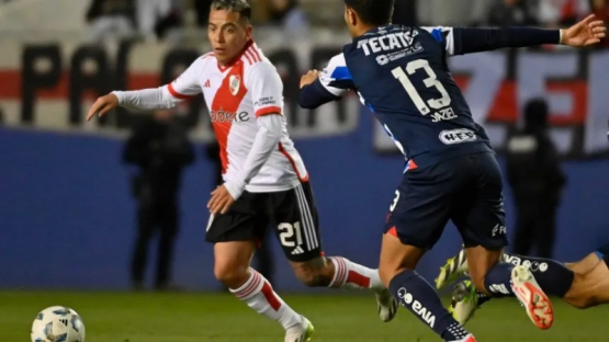 River sufrió y rescató un empate contra Monterrey