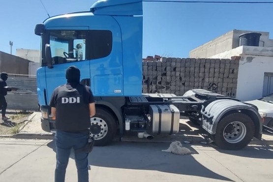 DDI secuestra un camión con pedido de secuestro de Mendoza