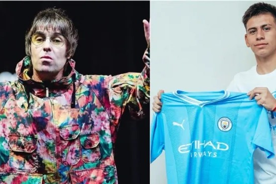 Liam Gallagher, el cantante de Oasis, le dio la bienvenida al 