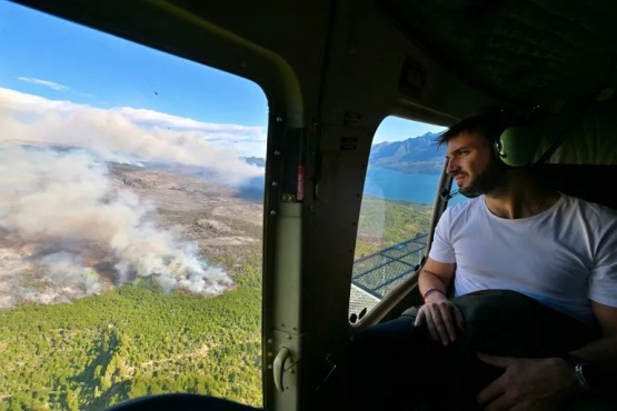 Torres responsabilizó a la RAM por el incendio en el Parque Nacional