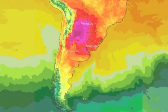 Argentina enfrenta la ola de calor más intensa de América