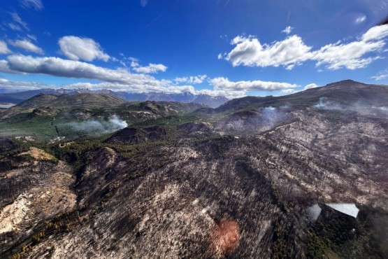 Más de 7.600 hectáreas consumidas por las llamas en Los Alerces