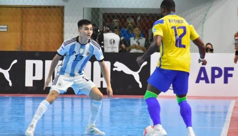 Copa América de Futsal: Argentina cayó en la final ante Brasil