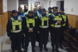 Vecinos agradecieron a la Policía tras resolver el robo en una chacra