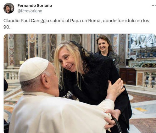 Milei con el Papa en memes