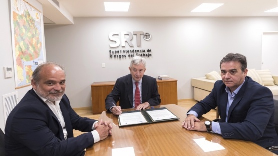 La SRT y Chubut renovaron un convenio de cooperación mutua