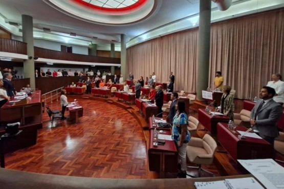 Intenso trabajo legislativo en la última sesión extraordinaria de la Legislatura de Chubut. 