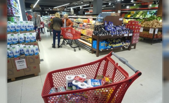 La inflación de alimentos supera el 10% en febrero