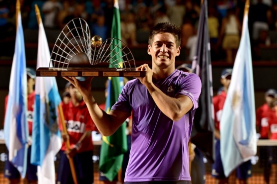 Sebastián Báez campeón en el Río Open
