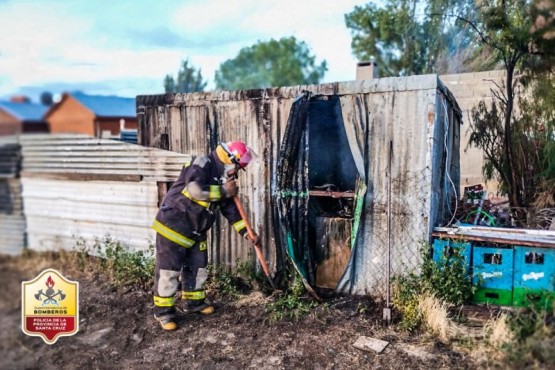 Incendio sobre vivienda fue sofocado por bomberos