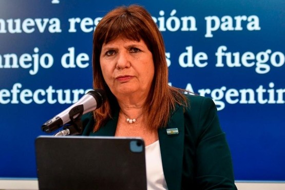 Ministra de Seguridad, Patricia Bullrich.