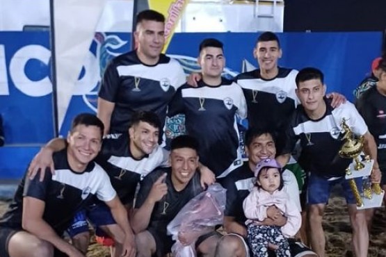 La alcaidía penitenciaria ganó el torneo de beach fútbol 