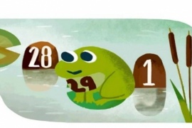 Día Bisiesto 2024: Google lo conmemora con su doodle