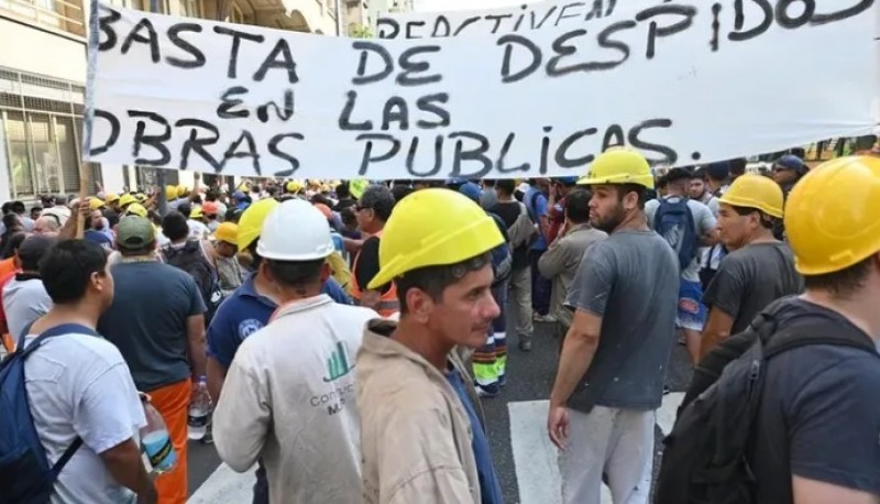 Sin obras públicas la UOCRA denuncia 50 mil despidos 