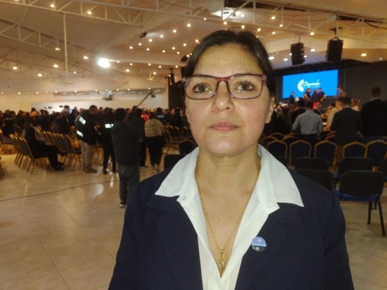 Diputada Provincial, Karina Nieto. 