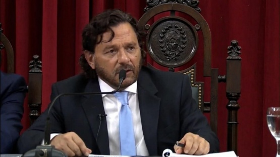 Gobernador salteño, Gustavo Sáenz
