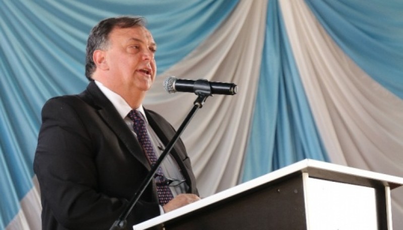 Javier Belloni, intendente de El Calafate. 