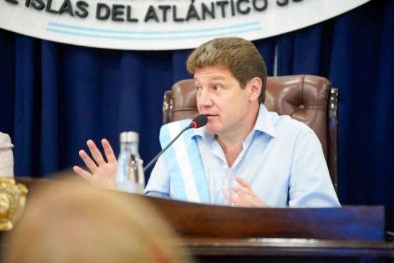 Gobernador de Tierra del Fuego, Gustavo Melella .