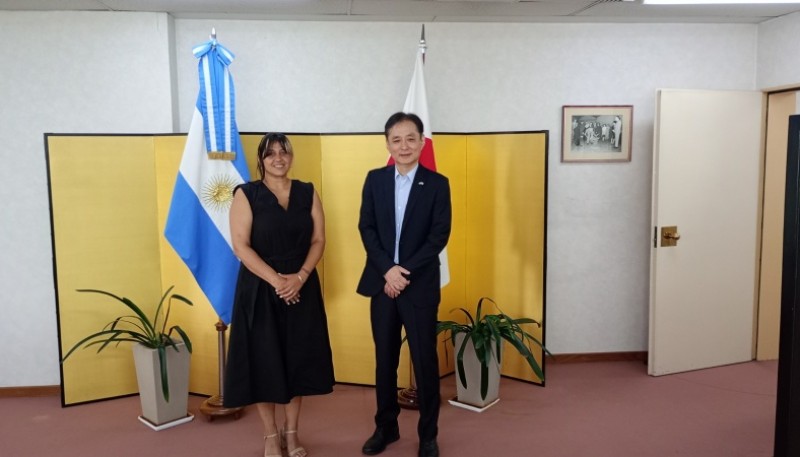 Gadano se reunió con el embajador de Japón en Argentina