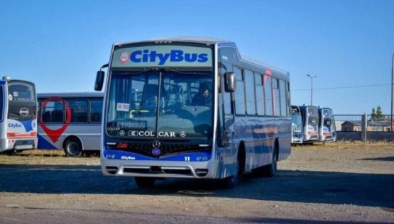 Sin transporte público: paro de colectivos este martes en Río Gallegos