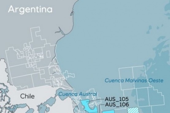 La noruega Equinor comienza la exploración sísmica en tres bloques del sur del Mar Argentino