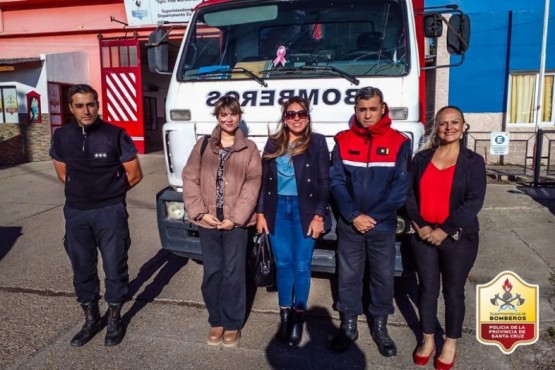 Bomberos se reunió con relaciones institucionales del Municipio 