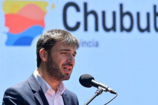 Ignacio Torres, gobernador de Chubut. 