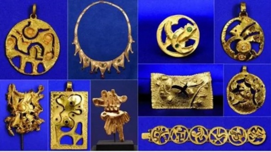 Robaron piezas de oro valuadas en más de USD 1,3 millones de una exposición de arte