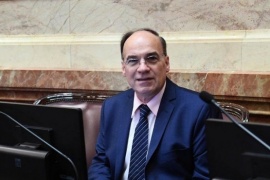 El senador fueguino Pablo Blanco se solidarizó con Victoria Villarruel