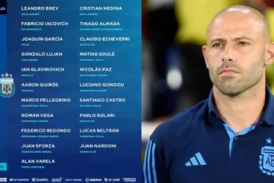 Mascherano presentó la lista de convocados para los amistosos ante México