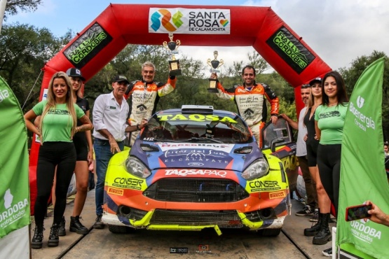 Santiago Gómez brilló en el Rally de Córdoba 