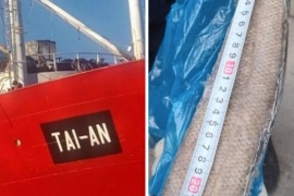 Escala el caso del buque Tai An, que pescó ilegalmente de merluza negra en Ushuaia