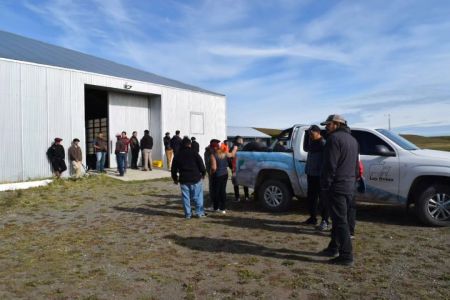 Salud llegó a la Estancia Morro Chico con un dispositivo de vacunación