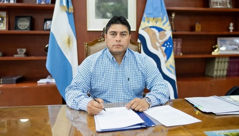 Claudio Vidal, gobernador de Santa Cruz.