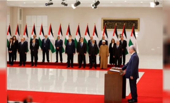 Asumió el nuevo gobierno palestino en Cisjordania