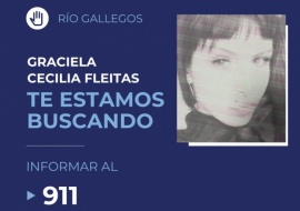 Buscan a Graciela Cecilia Fleitas