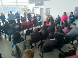 Vecinos del Barrio Patagonia se reunieron con autoridades provinciales