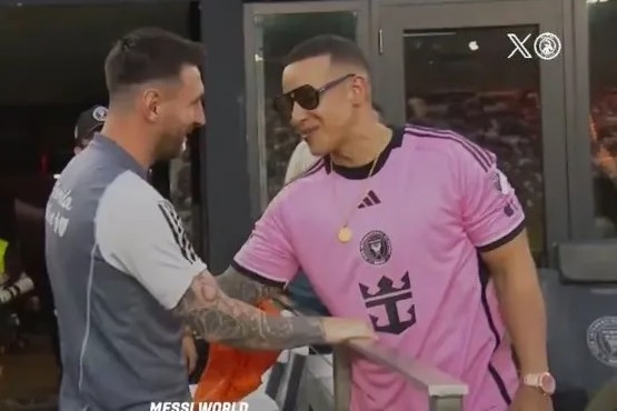 El encuentro de Lionel Messi con Daddy Yankee