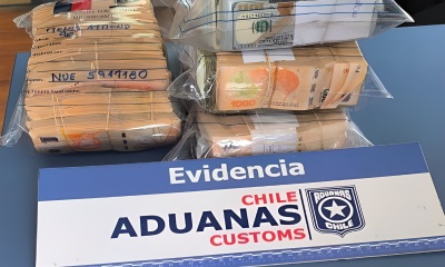 Aduana de Punta Arenas decomisa cerca de 40 millones de pesos ocultos en vehículo